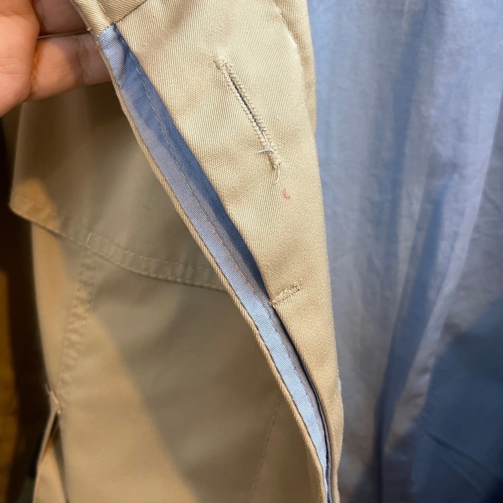 H&M Tan Coat with Belt and Lining Size 10 - Picture 10 of 12